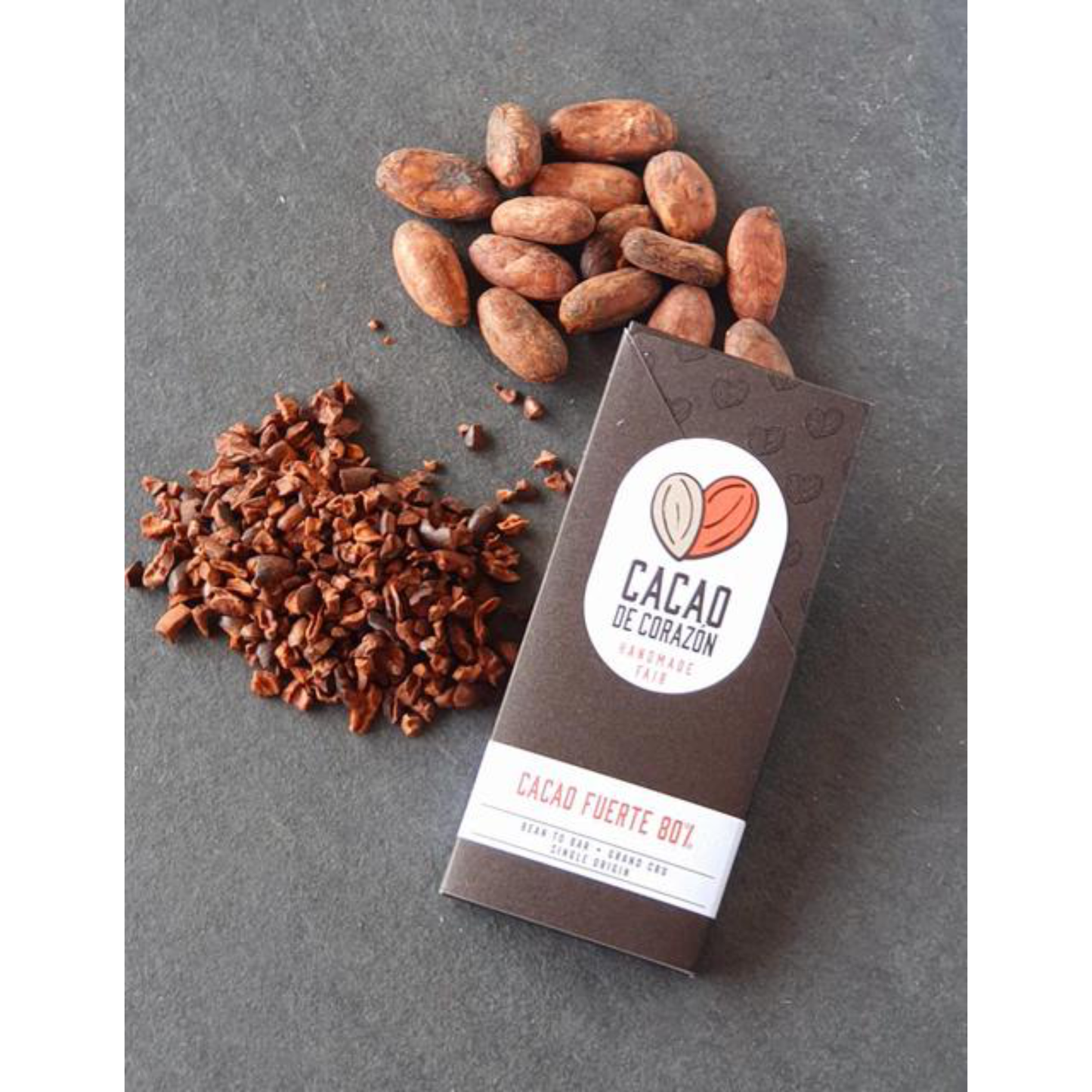 Cacao de Corazón - Cacao Fuerte 80%